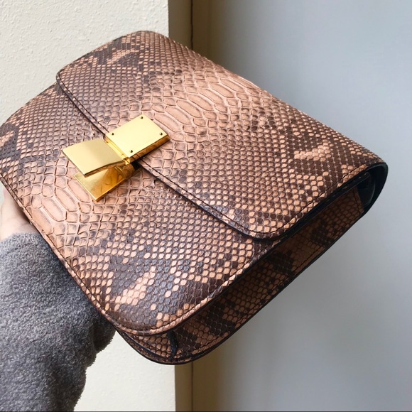 SOLD Celine medium box in python - Picture 2 of 7